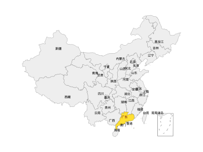 中国地图