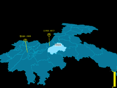 重庆市3D地图